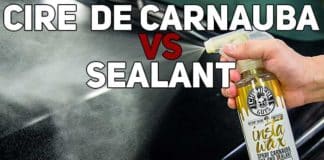 difference cire de carnauba sealant synthétique