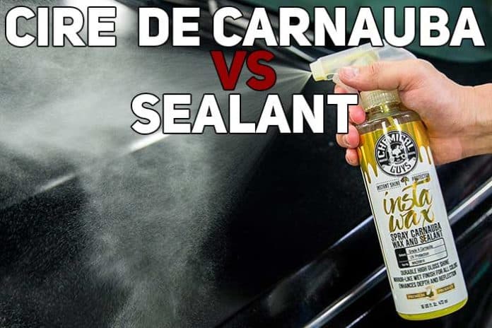 difference cire de carnauba sealant synthétique