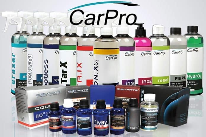 guide avis produits carpro detailing voiture