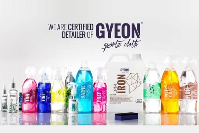 gyeon produits esthetique automobile