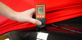 mesurer epaisseur voiture detailing polissage