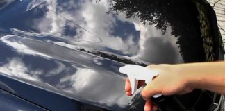 cire en spray voiture detailing