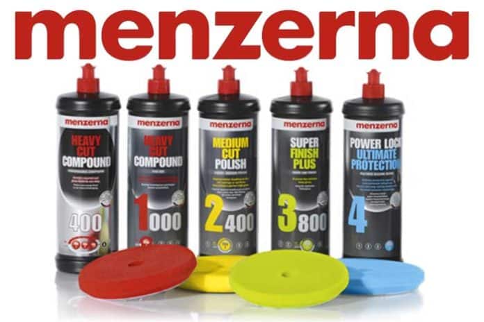 Menzerna produits detailing esthétique auto