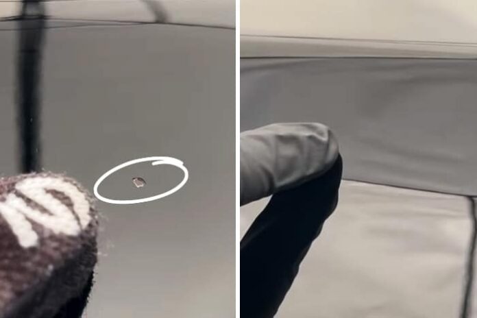 réparer éclat de peinture sur voiture detailing