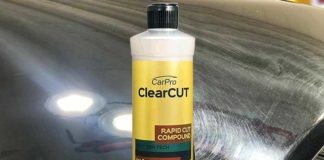 test CarPro clearcut compound detailing
