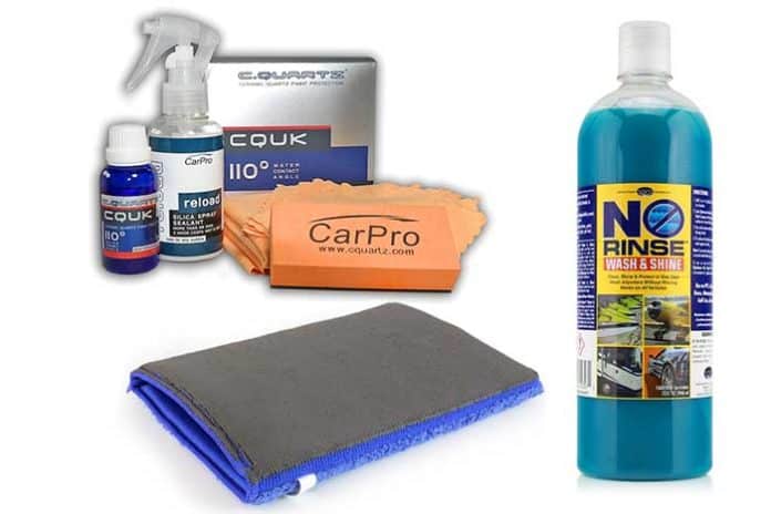 3 accessoires produits detailing automobile