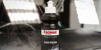 polissage vitre sonax profiline glass polish