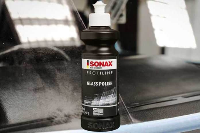 polissage vitre sonax profiline glass polish