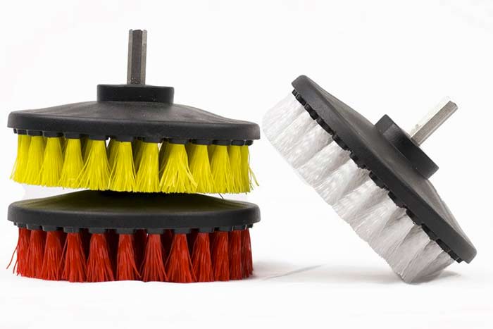 Brosse pour Perceuse : Nettoyez les Tapis, la Moquette et les Tissus