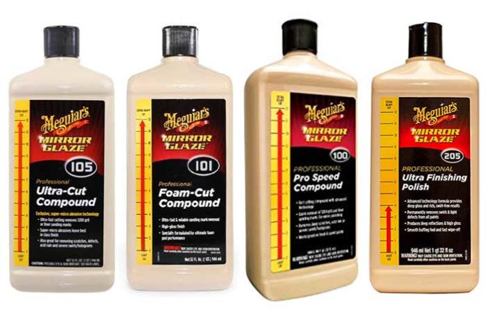 meguiars m105 m101 m100 m205