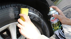 tampon applicateur pneu