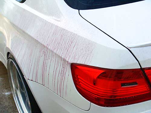CarPro ironx peinture voiture blanche