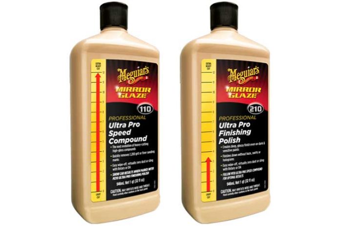 test meguiars m110 m210 compound polish