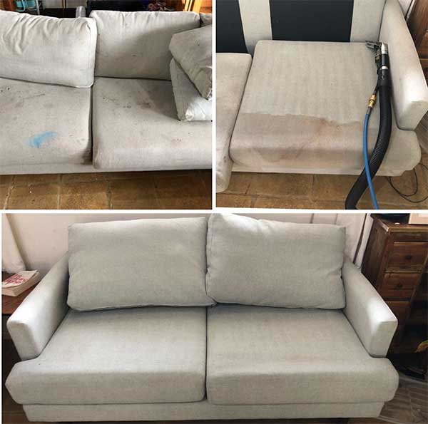 Nettoyer et entretenir un canapé en tissu