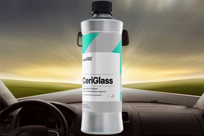 carpro ceriglass polish vitre