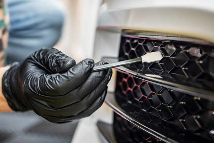 coton tige swab detailing auto