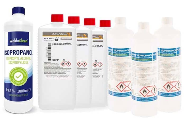 alcool isopropylique voiture