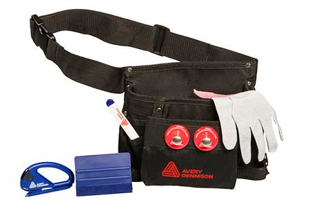 ceinture outils covering avery dennison