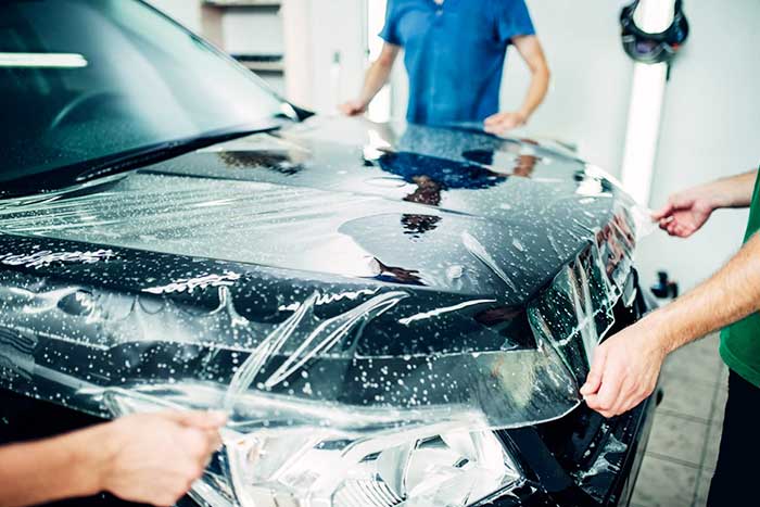 Film Adhésif Transparent pour la Protection de la Carrosserie De