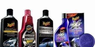 test avis comparatif cire meguiars