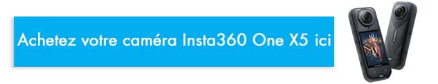 acheter caméra insta360 one x5 pas cher