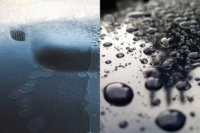 difference sheeting beading detailing auto