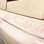 décontamination poussière de frein voiture blanche