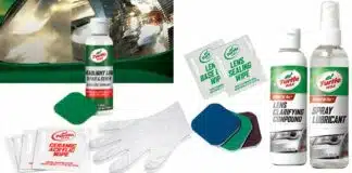 avis kit rénovation phare voiture Turtle Wax Headlight Lens Restorer