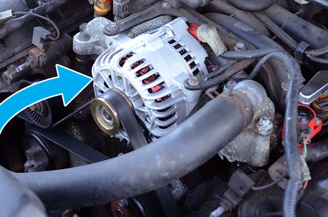 alternateur voiture nettoyage moteur