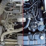 nettoyage du compartiment moteur voiture sans risque