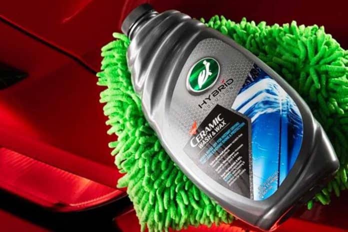 test avis turtle wax ceramic wash wax