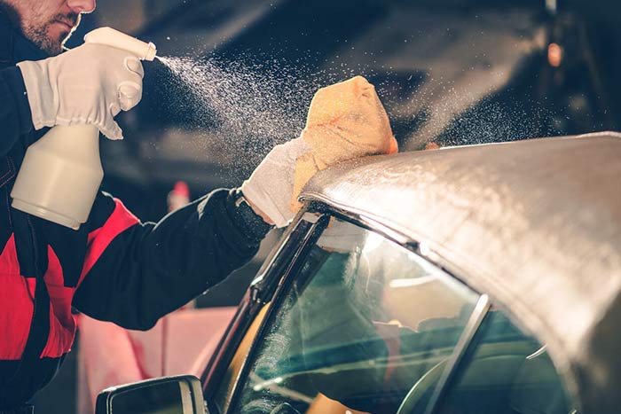 Capote De Voiture Nettoyez Impermeabilisez Entretenez