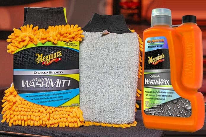 Meguiars Hybrid Wash Mitt avis