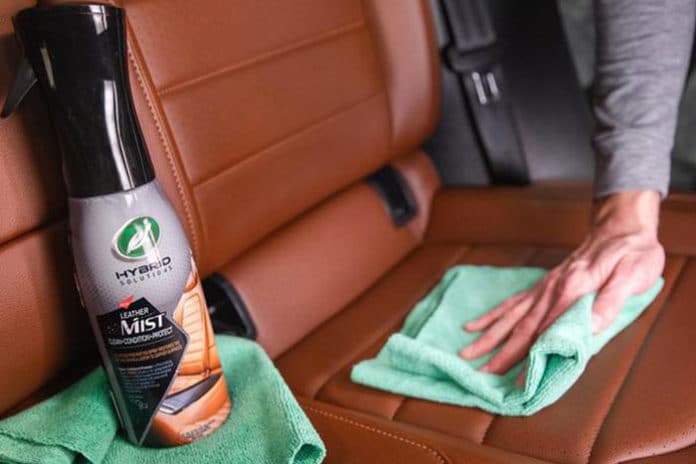 avis turtle wax leather mist