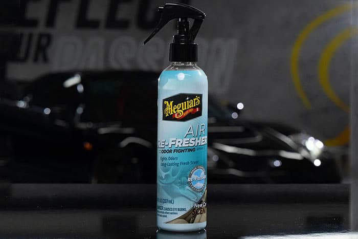 meguiars re fresher spray pulverisateur odeur