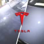 polissage peinture tesla model 3