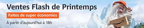 vente flash amazon printemps