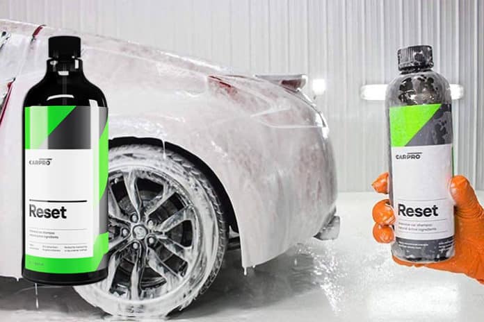 shampoing carpro reset voiture