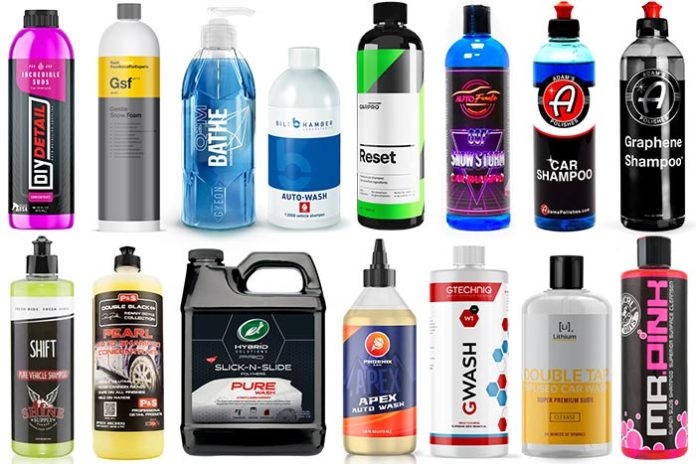 test comparatif 15 shampoings voiture