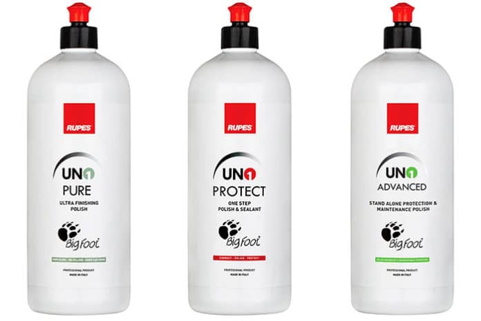 differences produits polish rupes uno