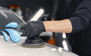 polissage peinture voiture eau