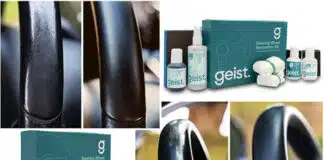 rénovation d'un volant en cuir noir de voiture