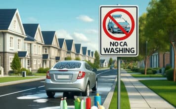 droit laver sa voiture chez soi