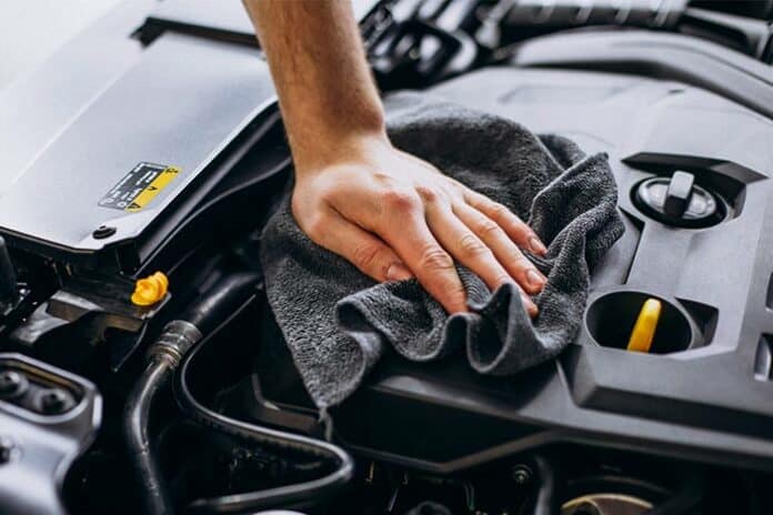 céramique compartiment moteur voiture
