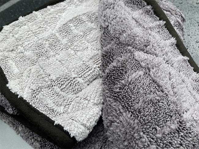 zoom fibres serviette séchage The Rag Company Gauntlet