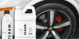 CLEAN tire dressing pneu pan the organizer
