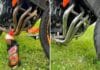 nettoyer collecteur d'échappement moto rénover