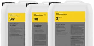 comparaison koch chemie sf sff sfn prélavage voiture