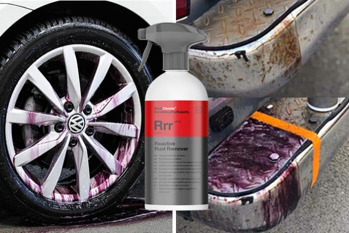 koch chemie rrr reactive rust remover rouille fer voiture