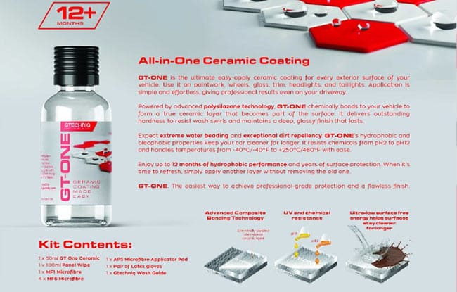 céramique gtechniq gt one sema show 2025